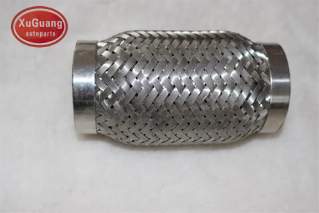 ماسورة عادم السيارة المرنة مع التعشيق داخل الجديلة الخارجية